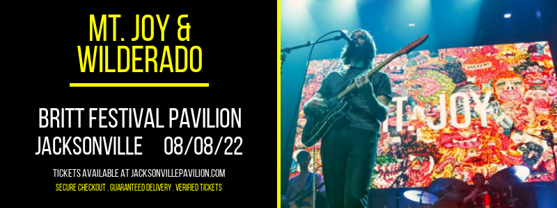 Mt. Joy & Wilderado at Britt Festival Pavilion tickets Mt. Joy & Wilderado at Britt Festival Pavilion