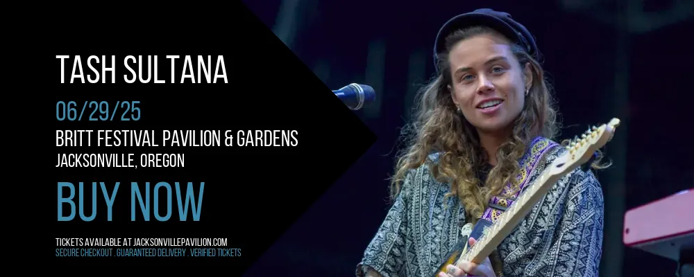 Tash Sultana at Britt Festival Pavilion & Gardens