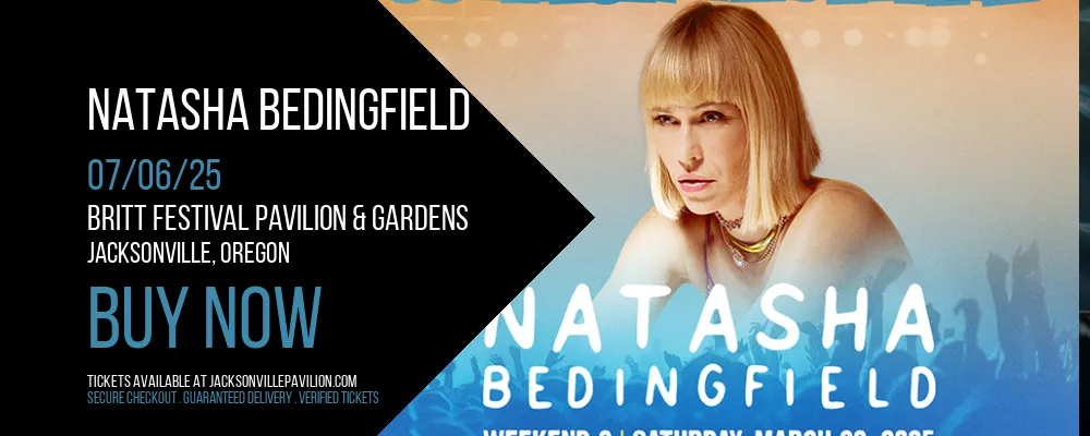 Natasha Bedingfield at Britt Festival Pavilion & Gardens