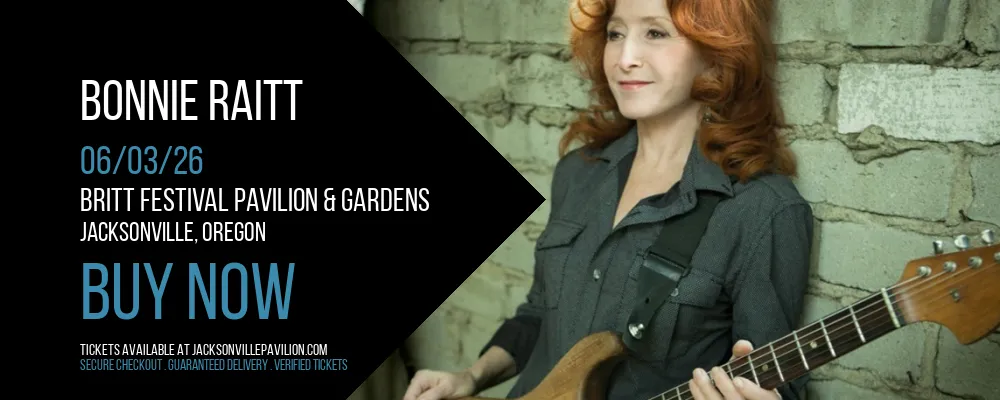 Bonnie Raitt at Britt Festival Pavilion & Gardens