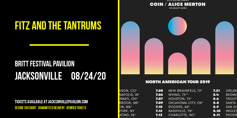 Fitz and The Tantrums [CANCELLED] at Britt Festival Pavilion