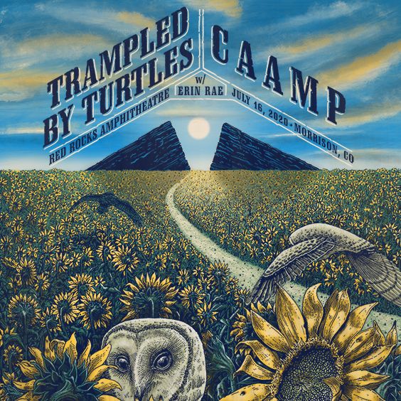 Trampled by Turtles & CAAMP [CANCELLED] at Britt Festival Pavilion