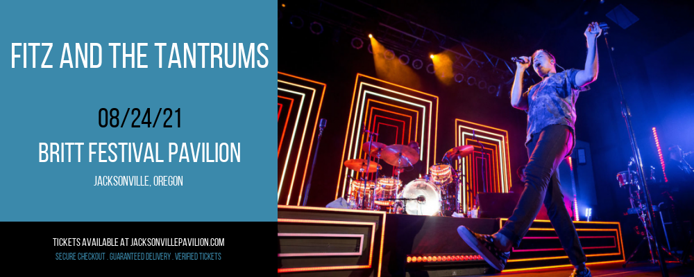 Fitz and The Tantrums at Britt Festival Pavilion tickets Fitz and The Tantrums at Britt Festival Pavilion