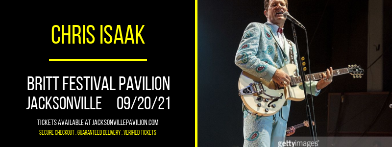 Chris Isaak at Britt Festival Pavilion tickets Chris Isaak at Britt Festival Pavilion