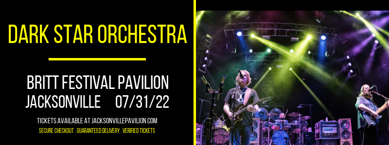 Dark Star Orchestra at Britt Festival Pavilion tickets Dark Star Orchestra at Britt Festival Pavilion