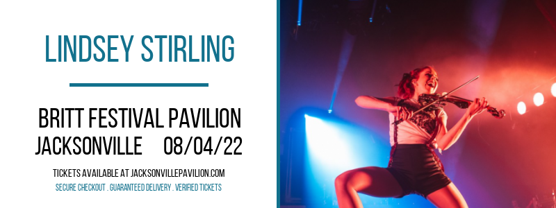 Lindsey Stirling at Britt Festival Pavilion tickets Lindsey Stirling at Britt Festival Pavilion