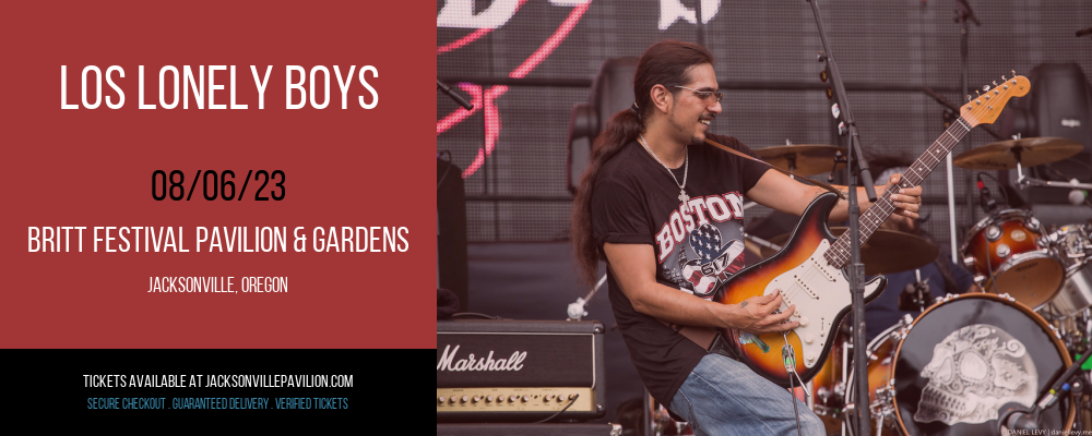 Los Lonely Boys at Britt Festival Pavilion tickets Los Lonely Boys at Britt Festival Pavilion