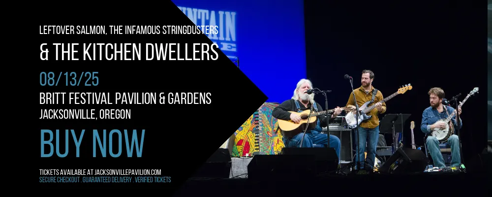 Leftover Salmon at Britt Festival Pavilion & Gardens