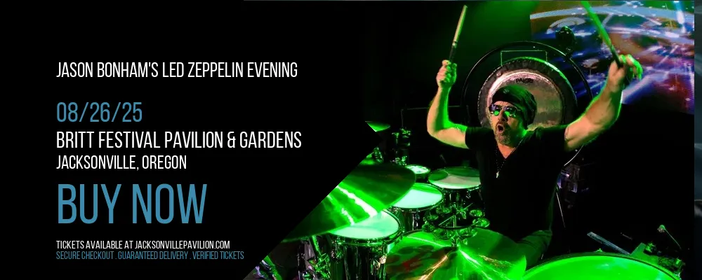 Jason Bonham's Led Zeppelin Evening at Britt Festival Pavilion & Gardens
