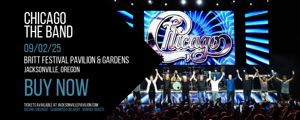 Chicago at Britt Festival Pavilion & Gardens