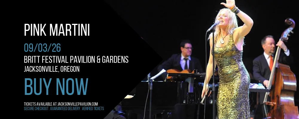 Pink Martini at Britt Festival Pavilion & Gardens