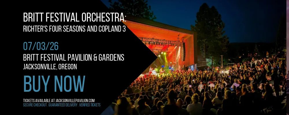 Britt Festival Orchestra at Britt Festival Pavilion & Gardens