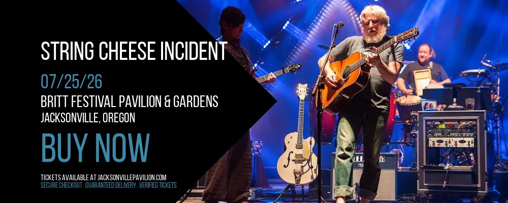 String Cheese Incident at Britt Festival Pavilion & Gardens