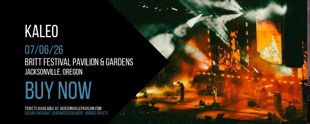 Kaleo at Britt Festival Pavilion & Gardens