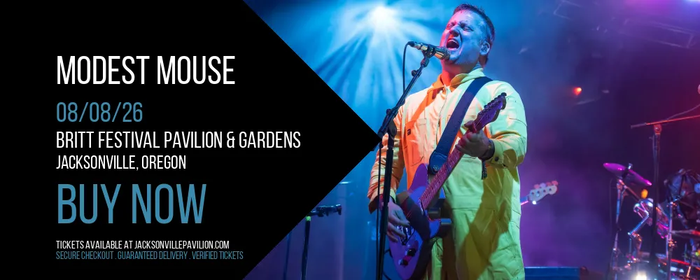 Modest Mouse at Britt Festival Pavilion & Gardens