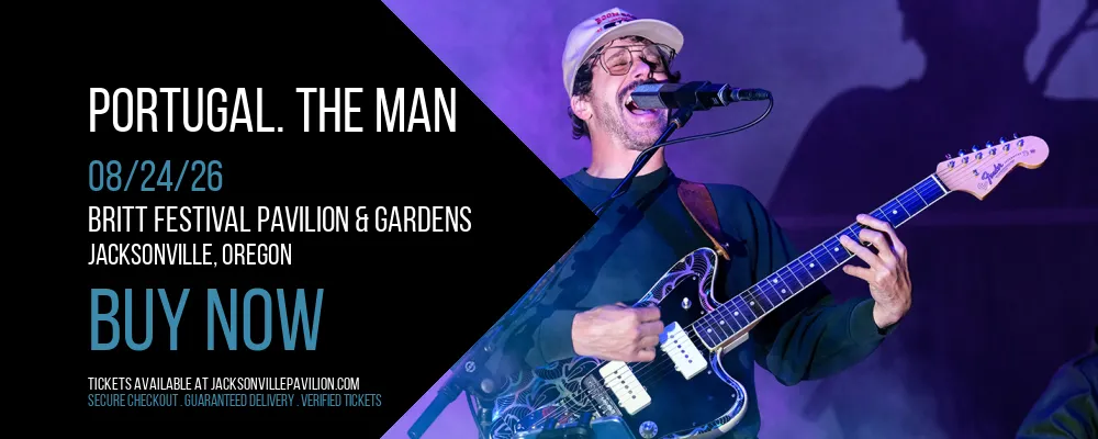 Portugal. The Man at Britt Festival Pavilion & Gardens